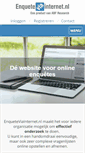Mobile Screenshot of enqueteviainternet.nl